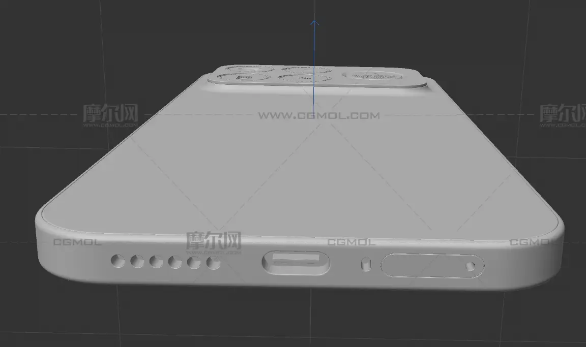 红米REDMI K100 Pro Max手机keyshot,C4D模型