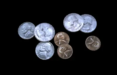 美分硬币 货币 钱币 金币 银币