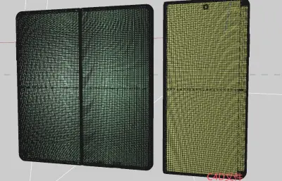 荣耀Magic Vs2手机3D外观模型,多格式模型