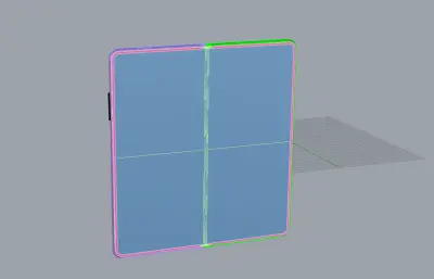 荣耀Magic Vs2手机3D外观模型,多格式模型