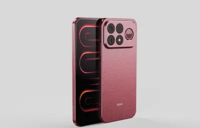 红米REDMI K100 Pro Max手机keyshot,C4D模型