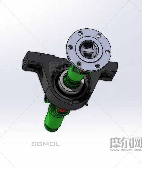 4x4车辆的万向节结构