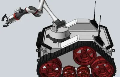 履带机器人车EOD Robot mk3