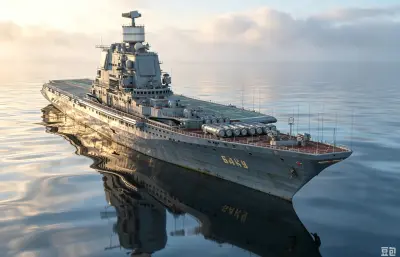 巴库号航空母舰,AdmiralBaku航母3D模型