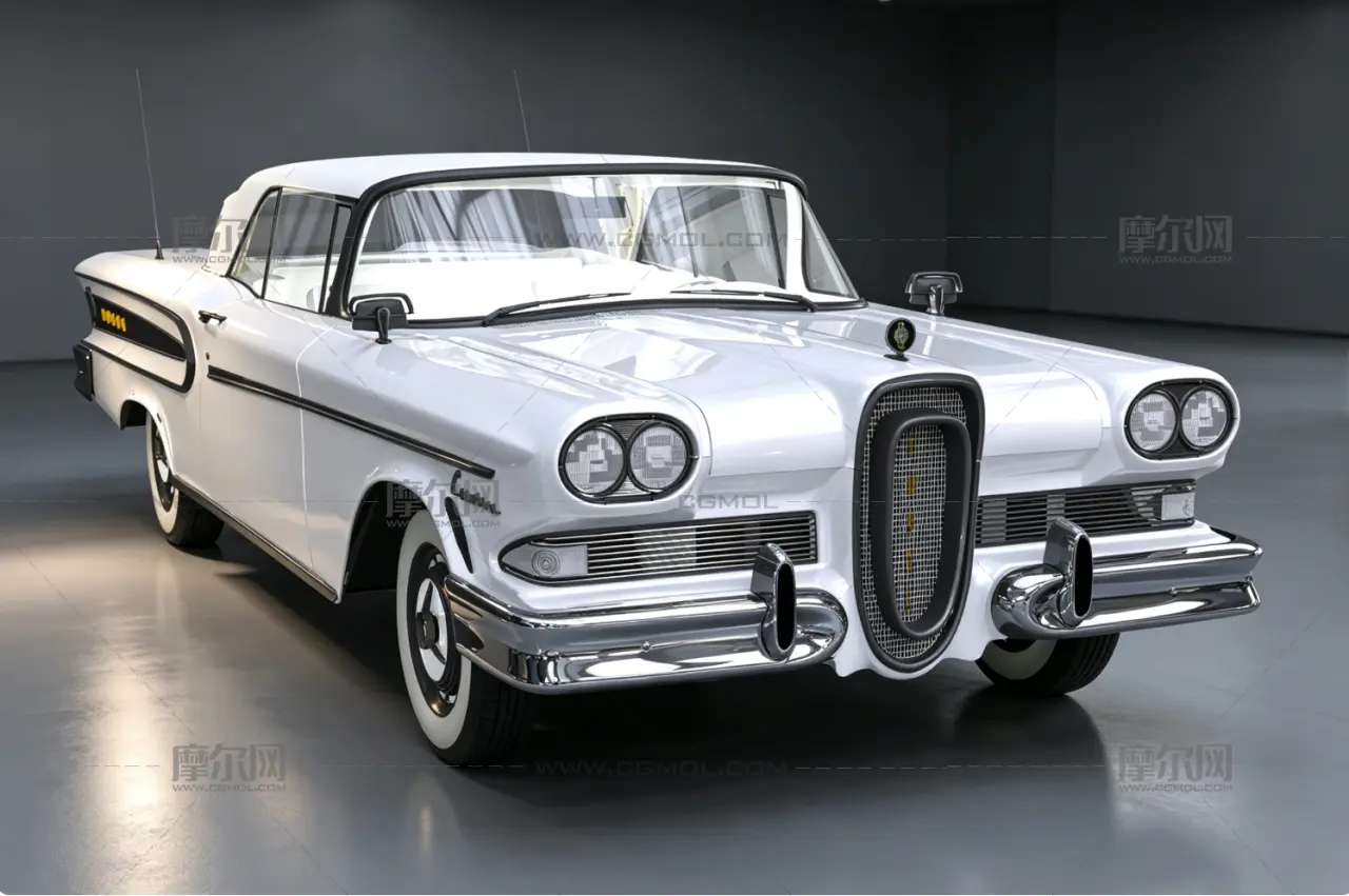 福特埃德塞尔EdselCitation1958 敞篷老爷车