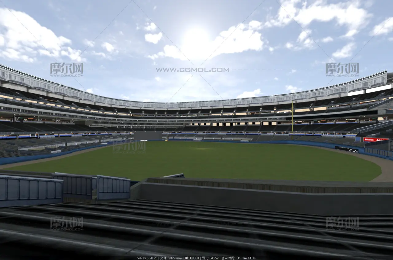洋基体育场 yankeestadiumlcpp棒球场体育场馆