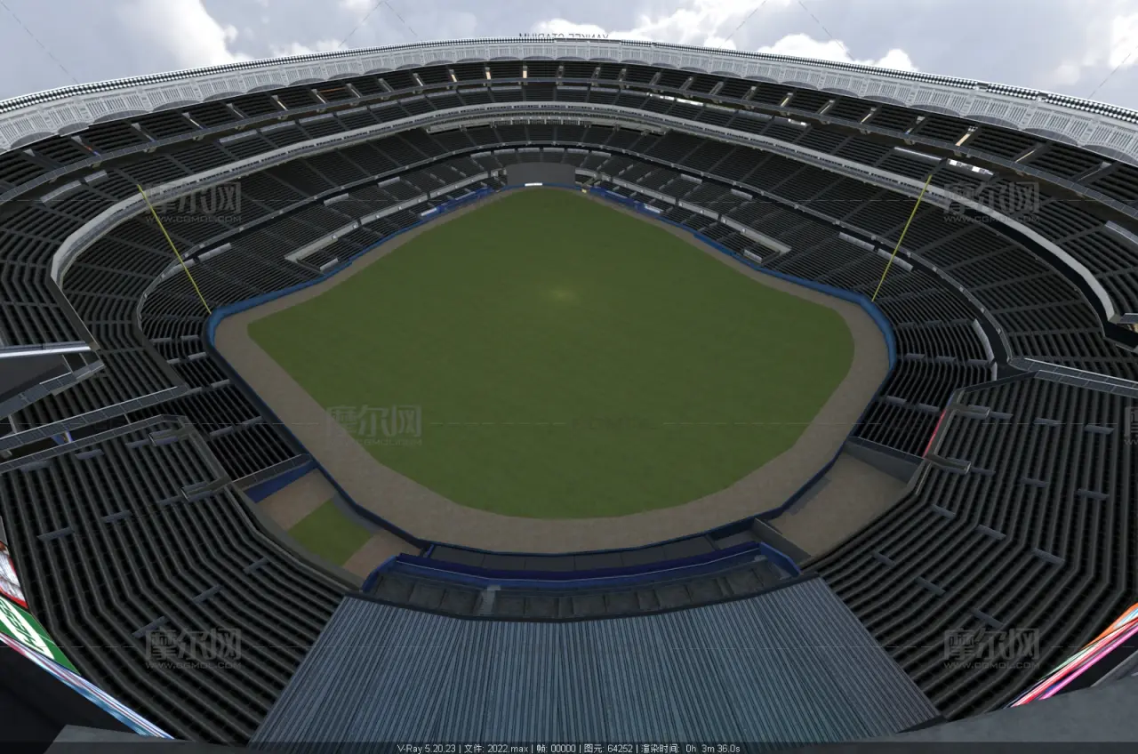 洋基体育场 yankeestadiumlcpp棒球场体育场馆