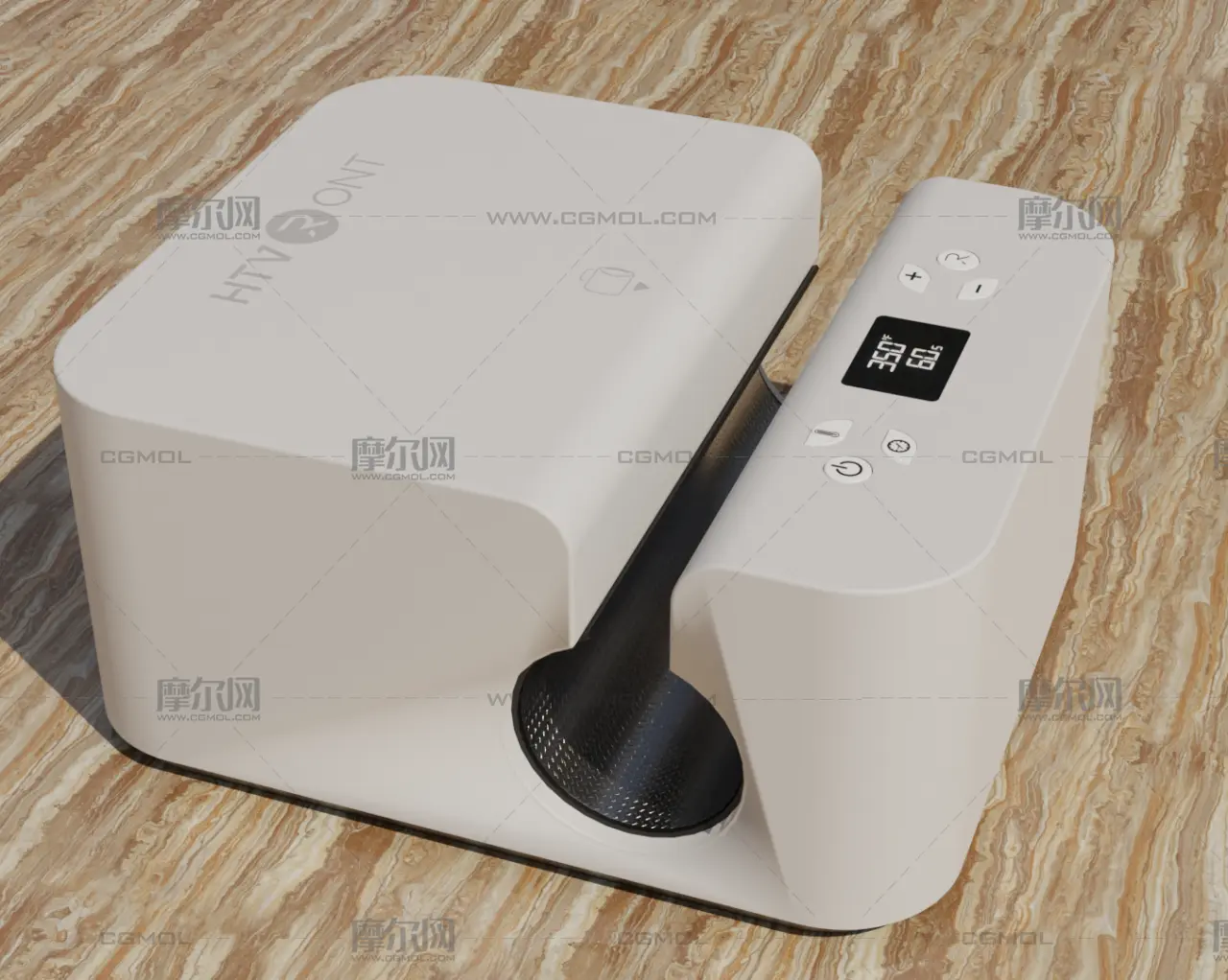 马克杯压膜机blender模型