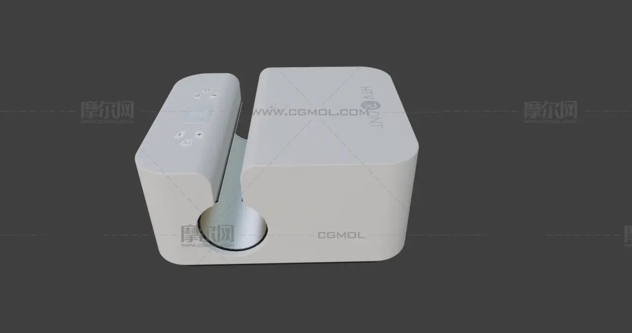马克杯压膜机blender模型