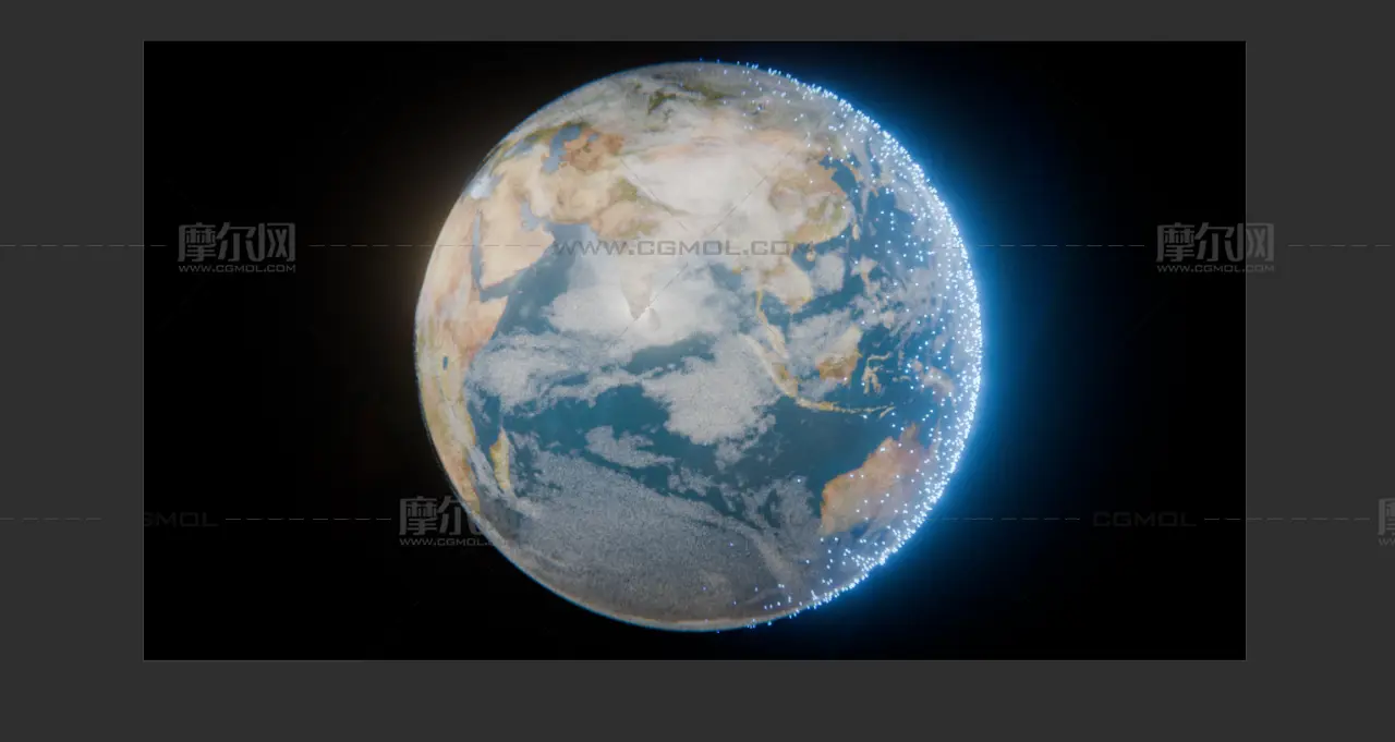 地球blender模型