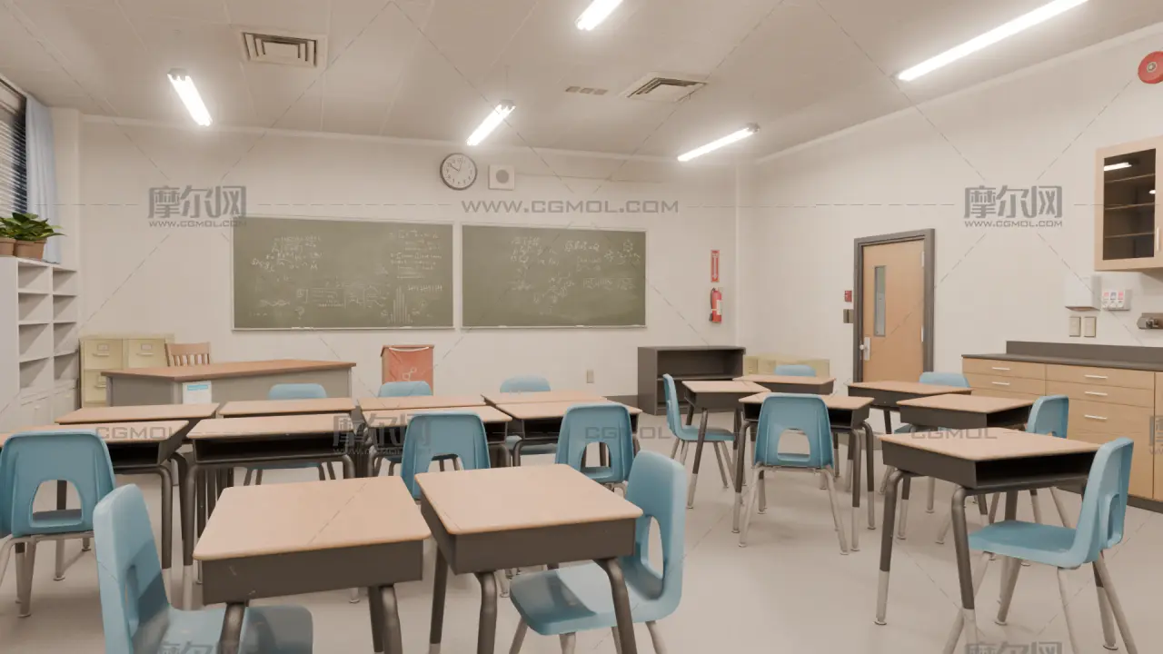 教室,科学教室,实验室