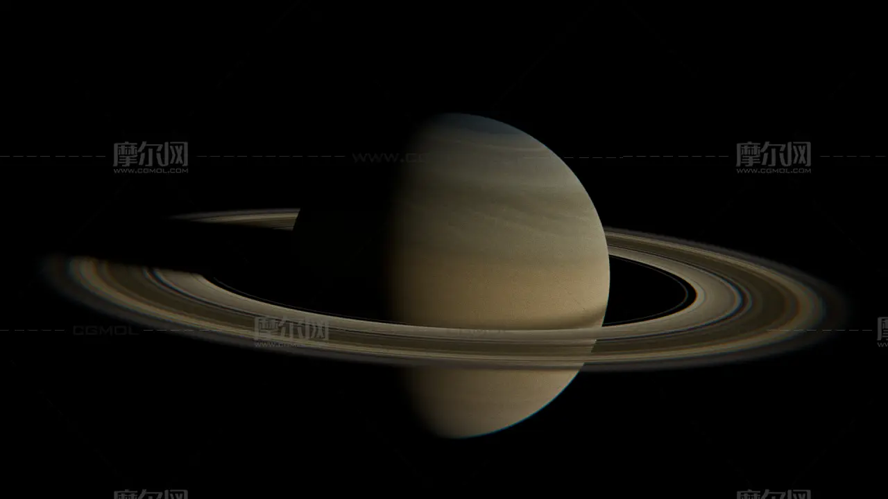 土星blender模型