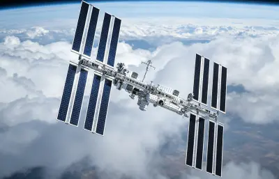 国际空间站 iss_gta 太空空间站航天设施塌陷模型