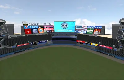 洋基体育场 yankeestadiumlcpp棒球场体育场馆
