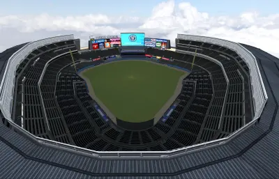 洋基体育场 yankeestadiumlcpp棒球场体育场馆