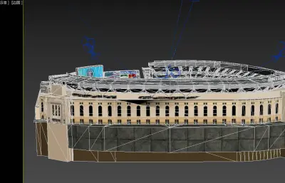 洋基体育场 yankeestadiumlcpp棒球场体育场馆