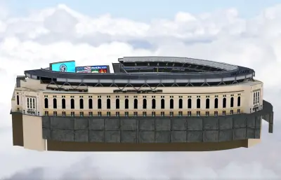 洋基体育场 yankeestadiumlcpp棒球场体育场馆