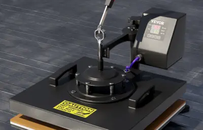 热压机blender模型