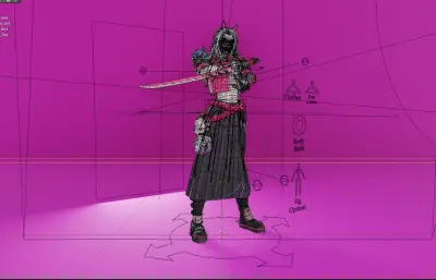 女武士,武士刀,女杀手