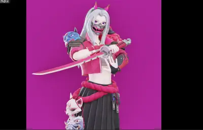 女武士,武士刀,女杀手