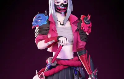 女武士,武士刀,女杀手