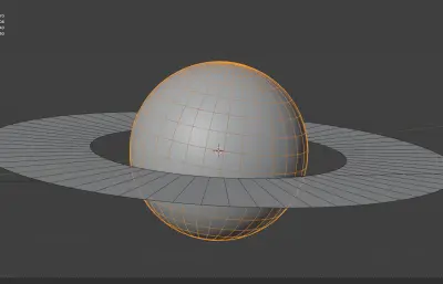 土星blender模型