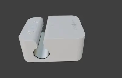 马克杯压膜机blender模型