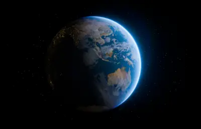 地球blender模型
