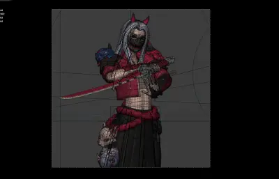 女武士,武士刀,女杀手