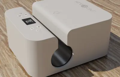 马克杯压膜机blender模型