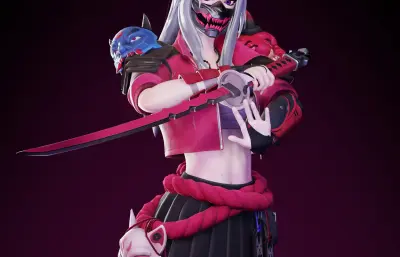 女武士,武士刀,女杀手