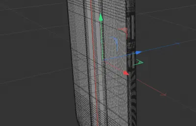 华为HUAWEI Pura X View手机C4D,keyshot模型