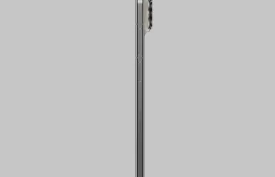 华为HUAWEI Pura X View手机C4D,keyshot模型