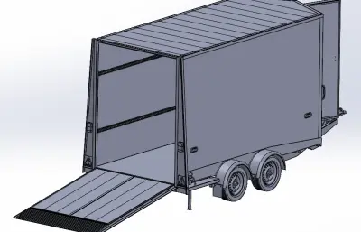 Ifor Williams bv126拖车