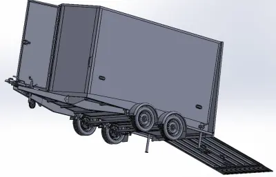 Ifor Williams bv126拖车
