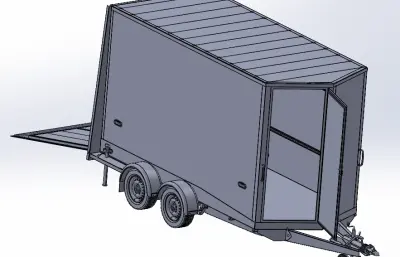Ifor Williams bv126拖车