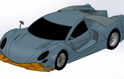 GT supercar跑车车壳