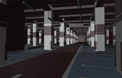 停车场,地下车库