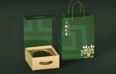 编钟造型的蓝牙音响礼盒装,民俗文创