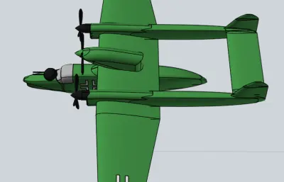 Bv 138 v3飞机模型