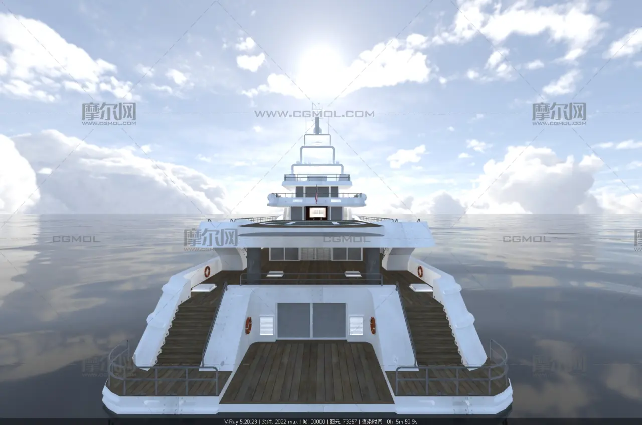 豪华游艇 frickiesyacht 游艇舰船