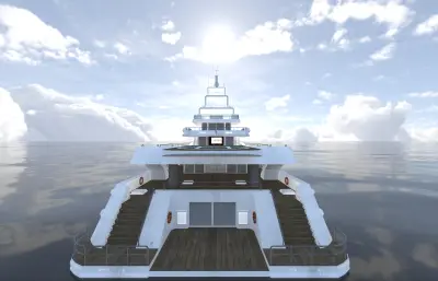 豪华游艇 frickiesyacht 游艇舰船