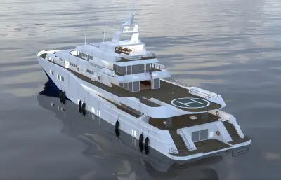 豪华游艇 frickiesyacht 游艇舰船