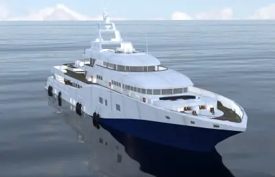 豪华游艇 frickiesyacht 游艇舰船