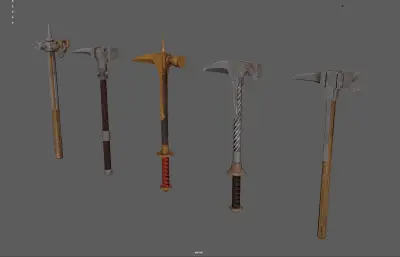 战锤 中世纪武器 钉锤兵器