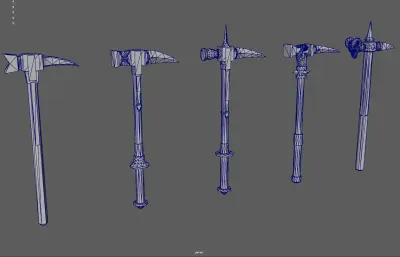 战锤 中世纪武器 钉锤兵器