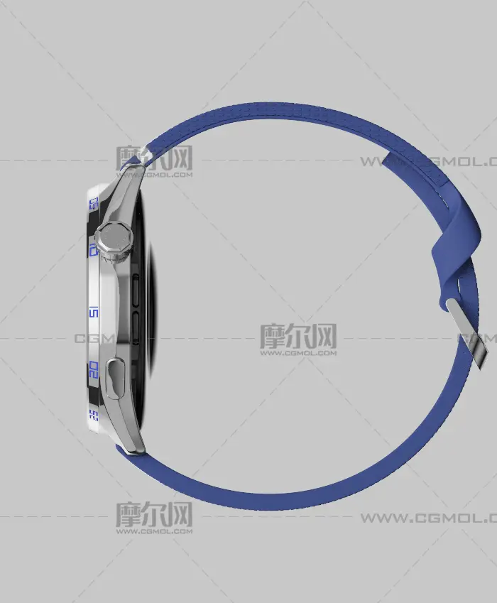 华为HUAWEI WATCH GT 7（46mm）手表C4D,KEYSHOT模型