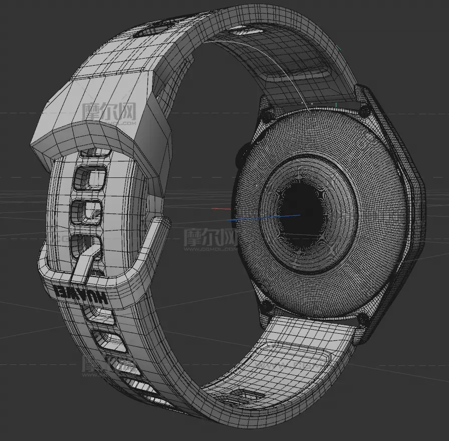 华为HUAWEI WATCH GT 7（46mm）手表C4D,KEYSHOT模型