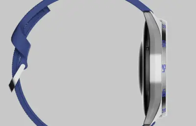 华为HUAWEI WATCH GT 7（46mm）手表C4D,KEYSHOT模型