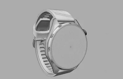 华为HUAWEI WATCH GT 7（46mm）手表C4D,KEYSHOT模型
